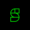 Negra con Logo Verde