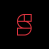 Negra con Logo Rojo